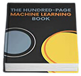 Capa de um dos livros data science "The Hundred-Page Machine Learning Book".
