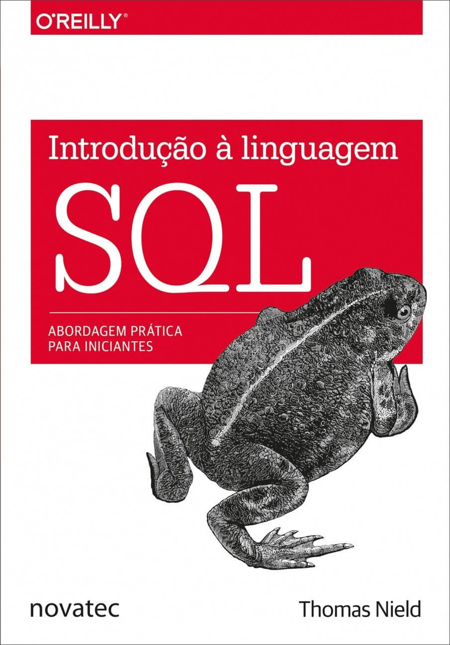 Capa do livro: introdução a linguagem sql