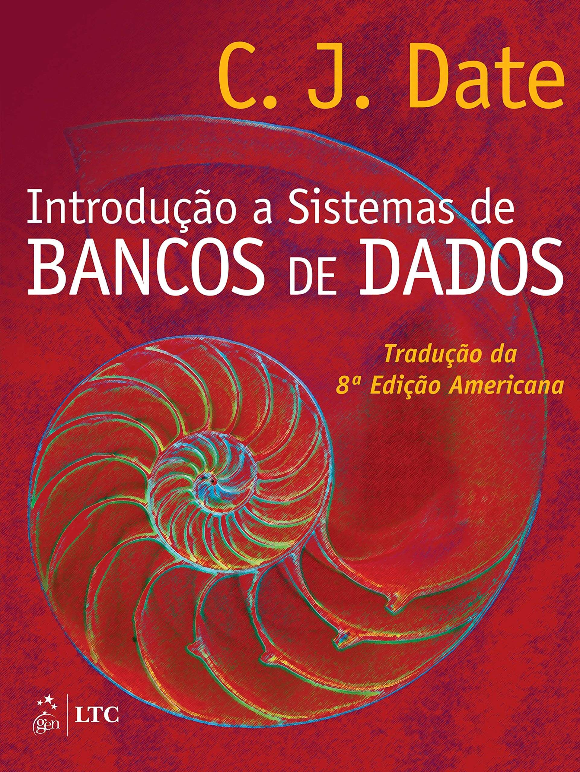 Capa do livro "Introdução a sistemas de bancos de dados"