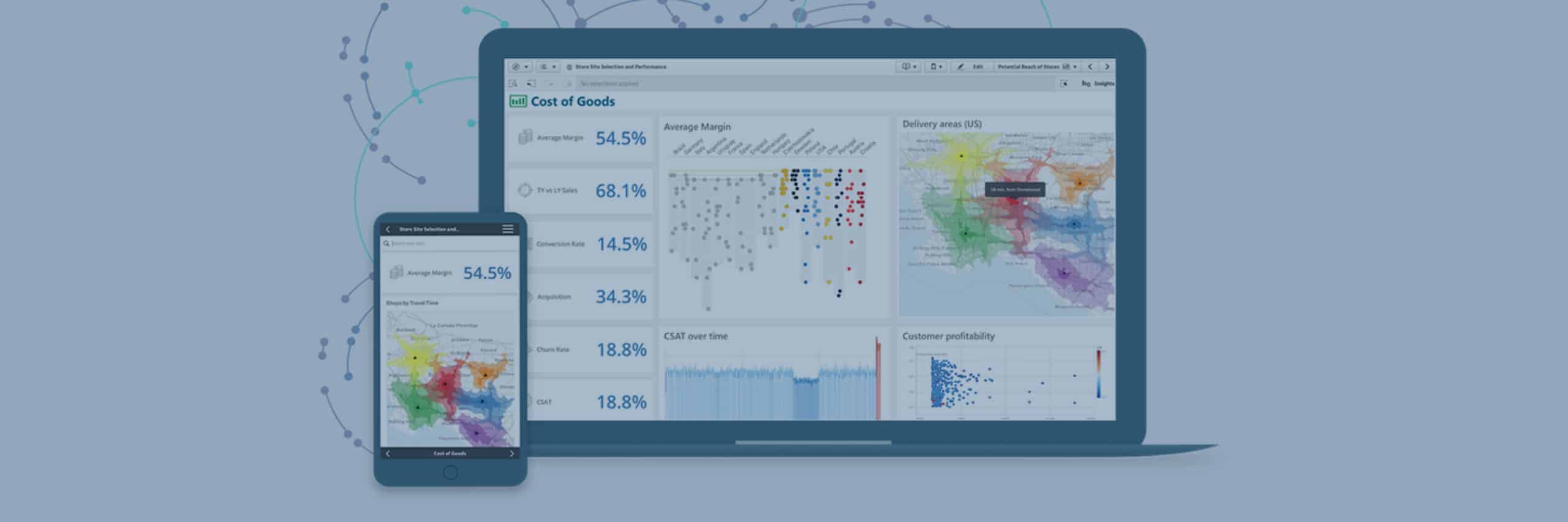 visualiza&ccedil;&atilde;o do qlik sense no computador e celular