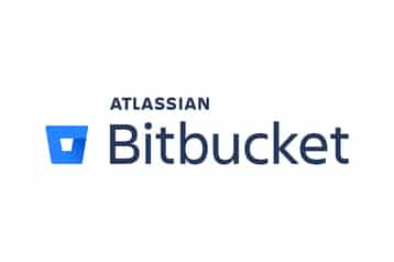 Logo oficial da Atlassian Bitbucket, representando o que é Bitbucket e como ele facilita a gestão de repositórios Git.